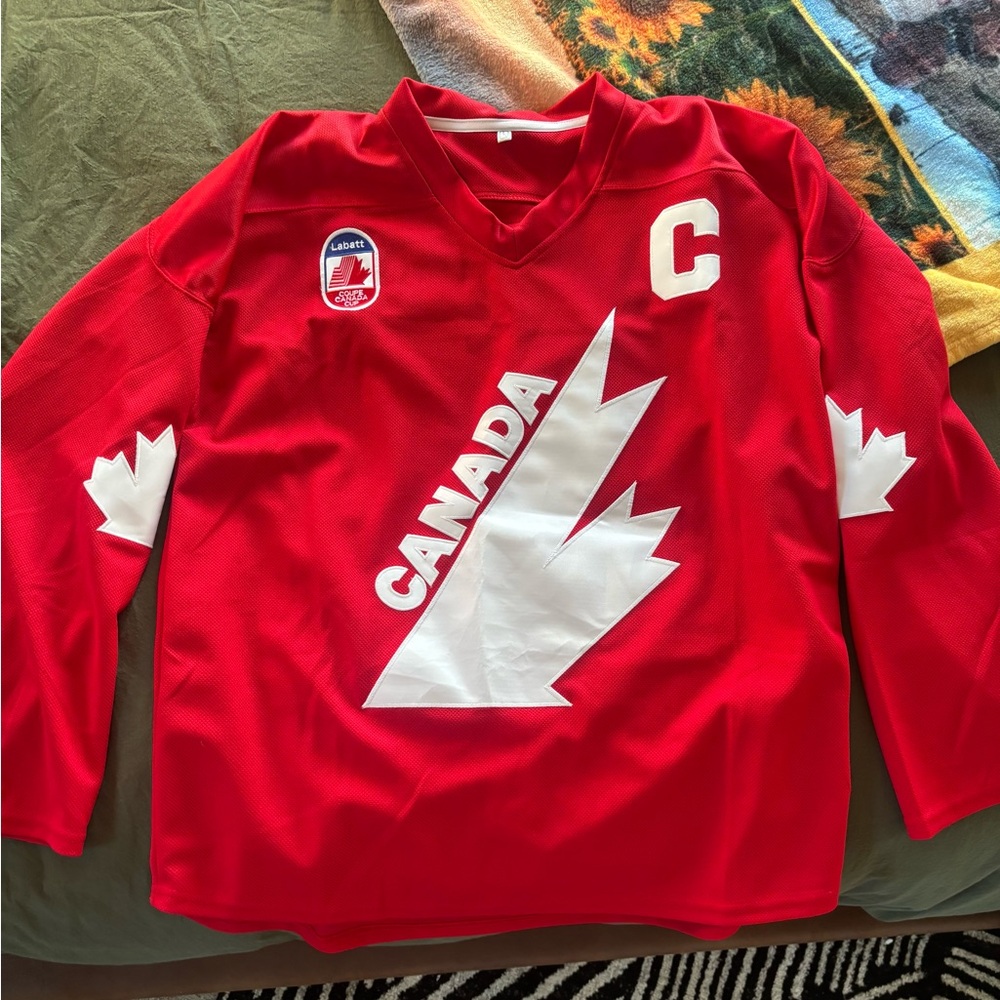 Red Canada Hockey Jersey